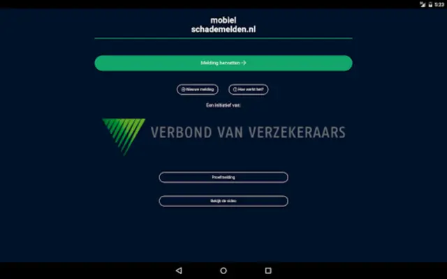 Mobielschademelden.nl android App screenshot 1