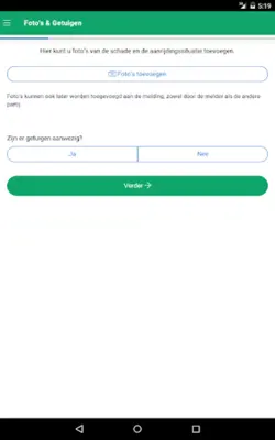 Mobielschademelden.nl android App screenshot 2